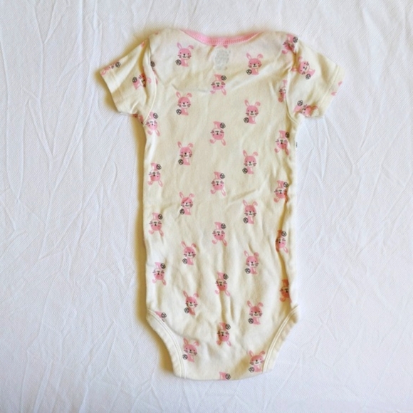 gerber organic cotton onesies 2-pack 12 months baby girl - Picture 5 of 6